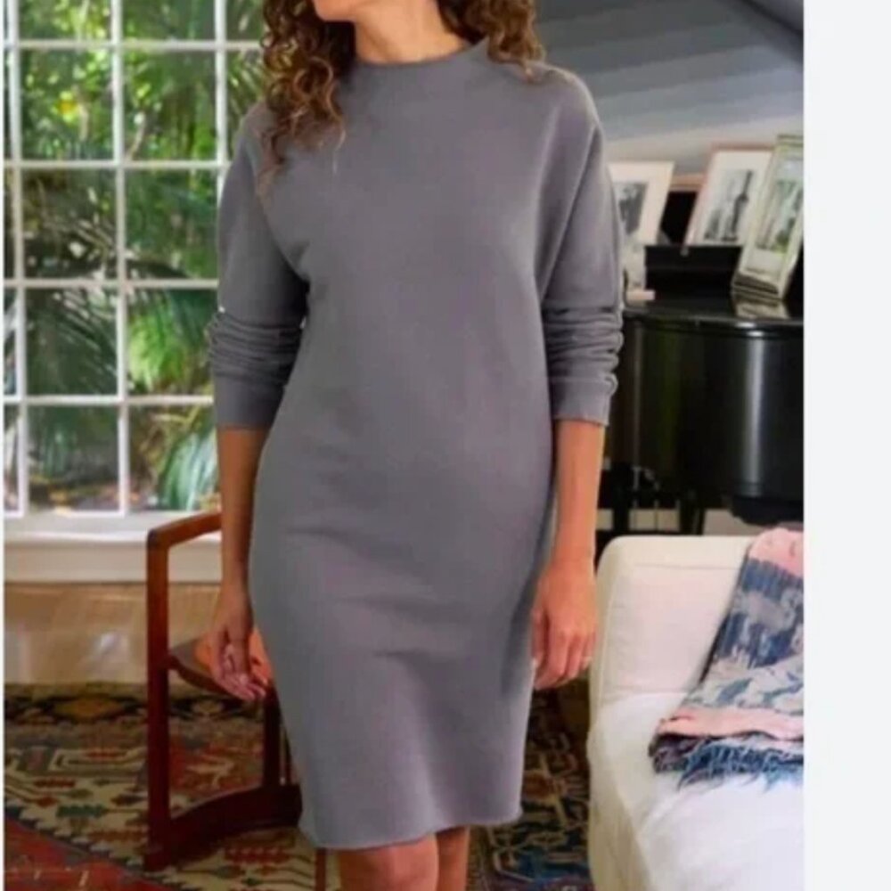 Frank & Eileen NWOT Izzie cotton Sweatshirt Party Dress small